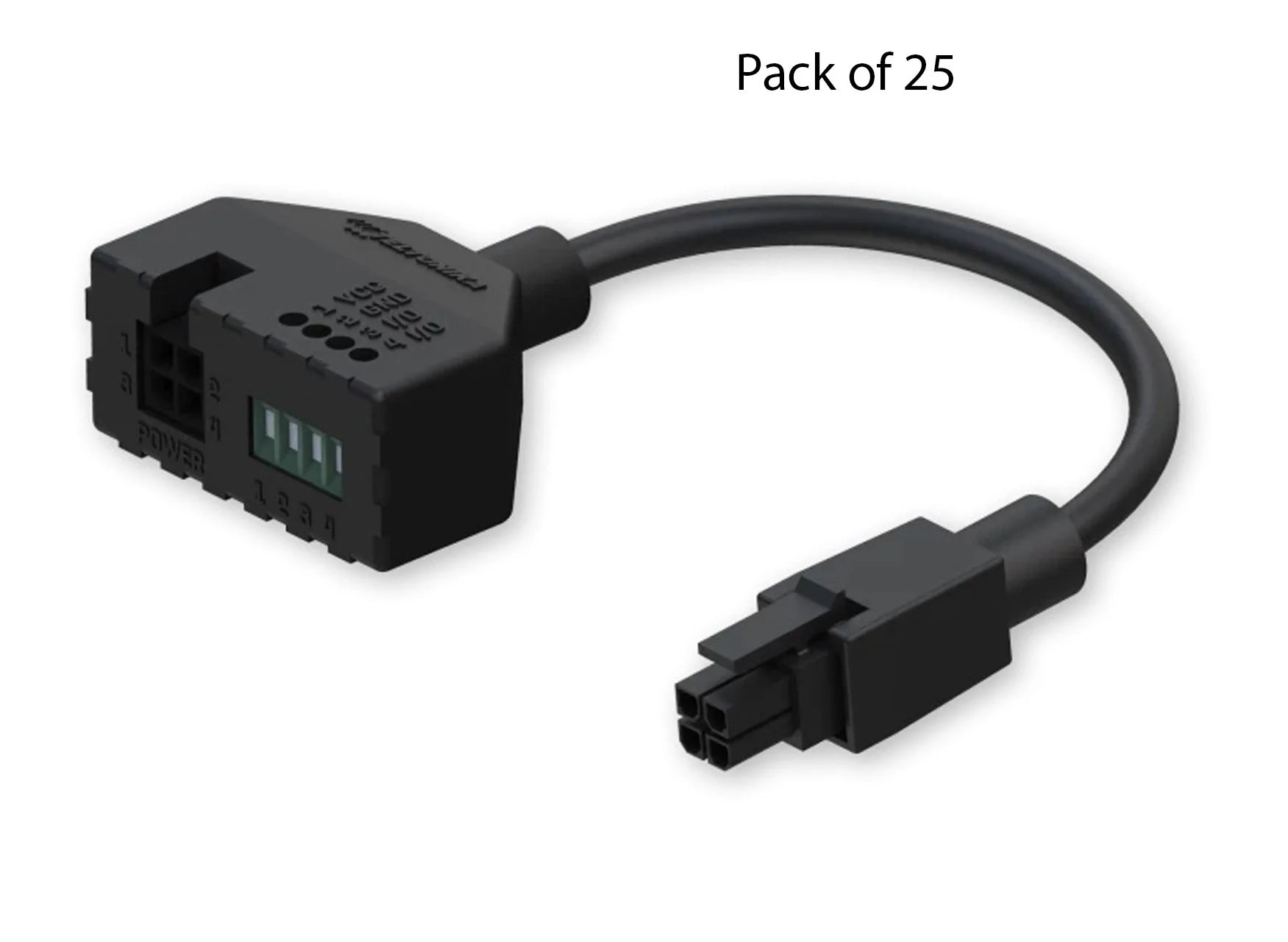 Teltonika PR5MEC21 4-Pin Power Adapter with I/O Access; for RUT200, RUT241, RUT240, TCR100, RUT950, RUT951, RUT956, RUT955, RUTX09, RUTX11, RUTX14, RUTX12, RUTXR1, RUT360 & More Routers