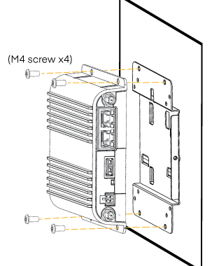 CradlePoint DIN Rail Mounting Bracket