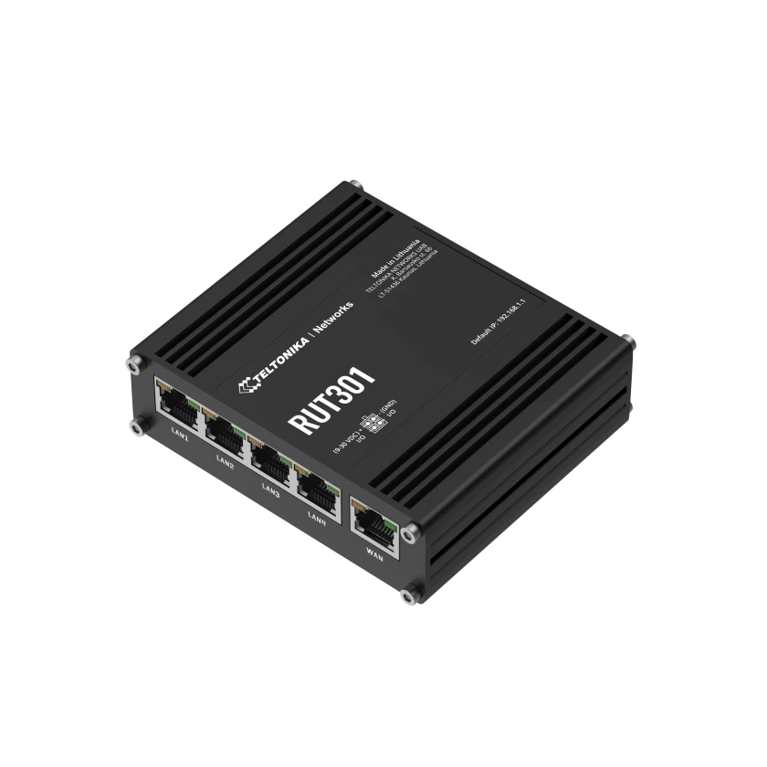 RUT301 INDUSTRIAL ETHERNET ROUTER
