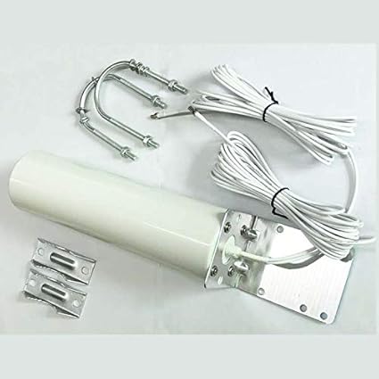 Wall/Pole Mounted 4G/LTE 698-2700mhz Outdoor Omni Antenna, SMA Connector