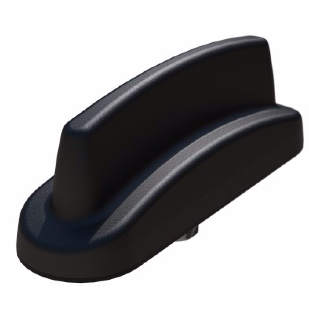 3in1 Panel Antenna - 2x5G/LTE, GNSS, Bolt Mount, 2m, Black