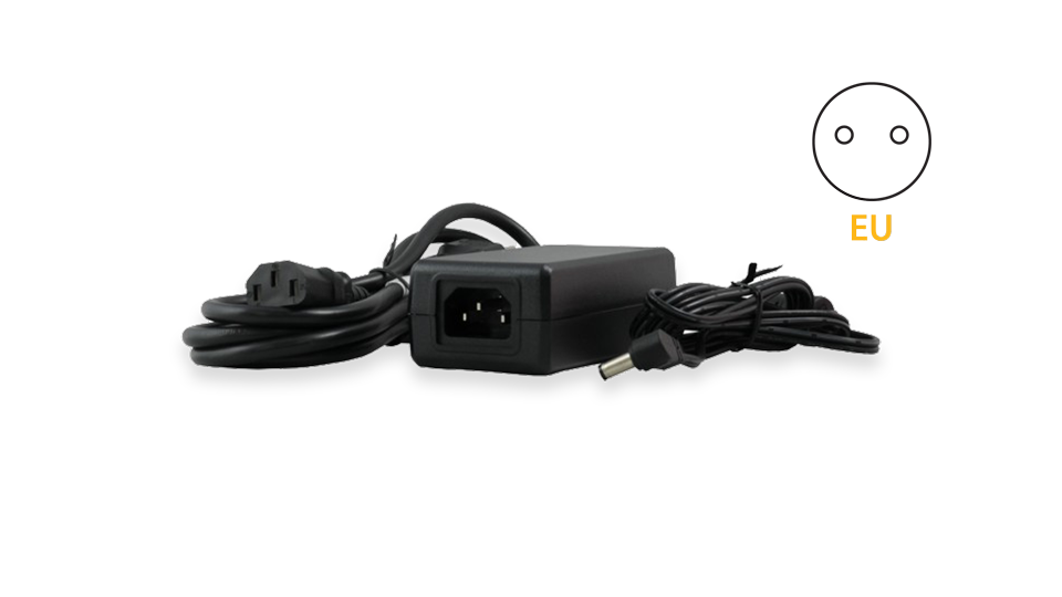 Peplink AC Adapter
C14 to 12V DC - 184cm - EU - HD4/HD4 MediaFast/HD2 MediaFast