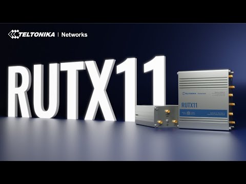 RUTX11 INDUSTRIAL CELLULAR ROUTER
