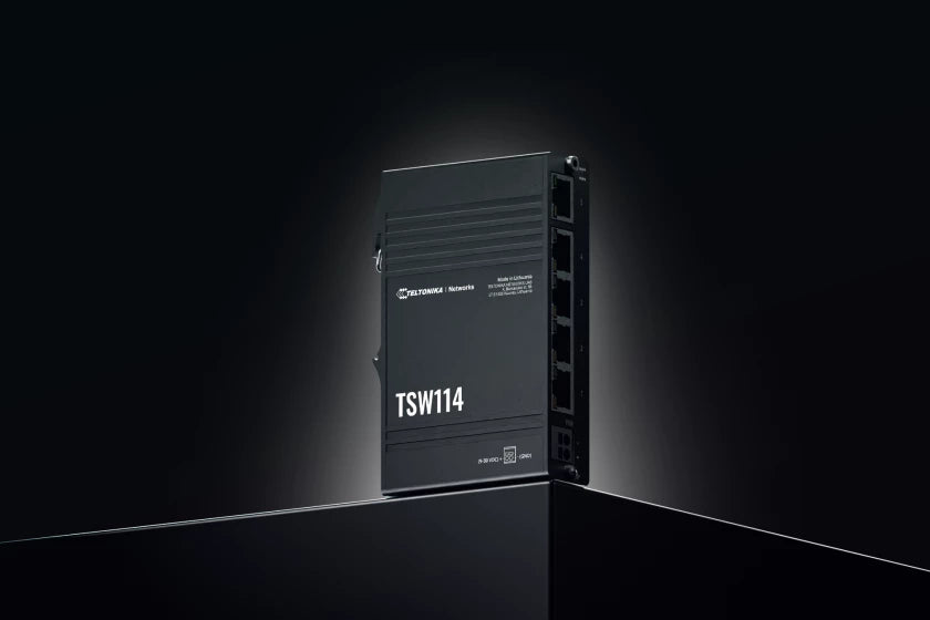 TSW114 GIGABIT DIN RAIL ETHERNET SWITCH